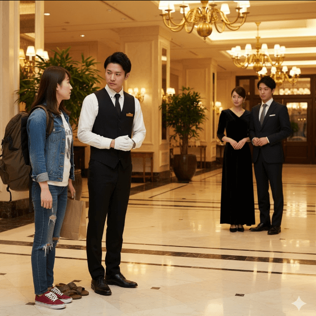 ホテルディナー女性 NGな服装と避けるべきアイテム