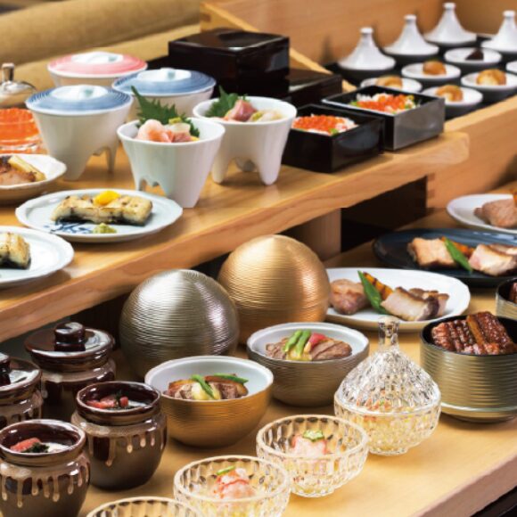 東京ステーションホテル朝食 ビュッフェ会場アトリウムは宿泊者限定