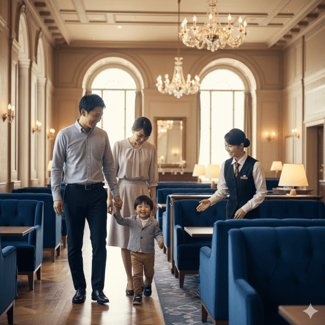 東京ステーションホテル朝食宿泊者以外 子供連れでの入店について