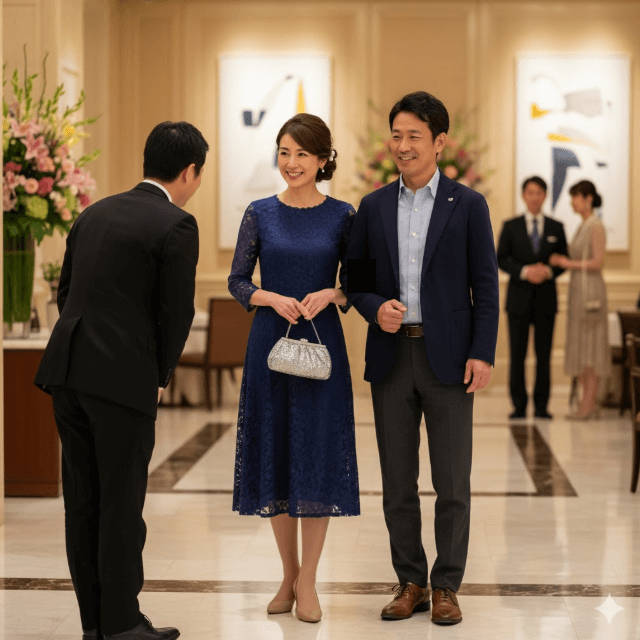 【40代】ホテルディナーに相応しい服装とは？男女別品格UPガイド