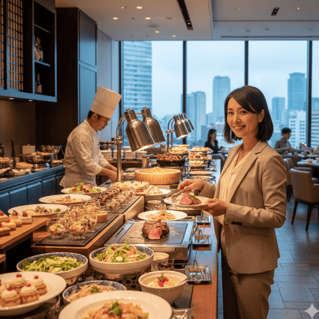 京王プラザホテルでランチビュッフェ！お得な予約方法やメニューを解説