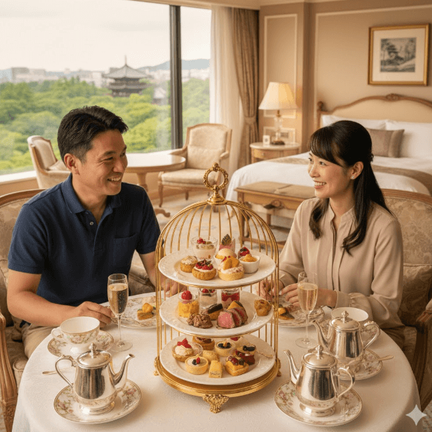 椿山荘アフタヌーンティー 宿泊プランや安い時期は?