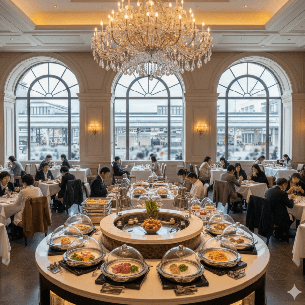 ANAクラウンプラザホテル金沢のカスケイド ダイニング&ラウンジ徹底ガイド